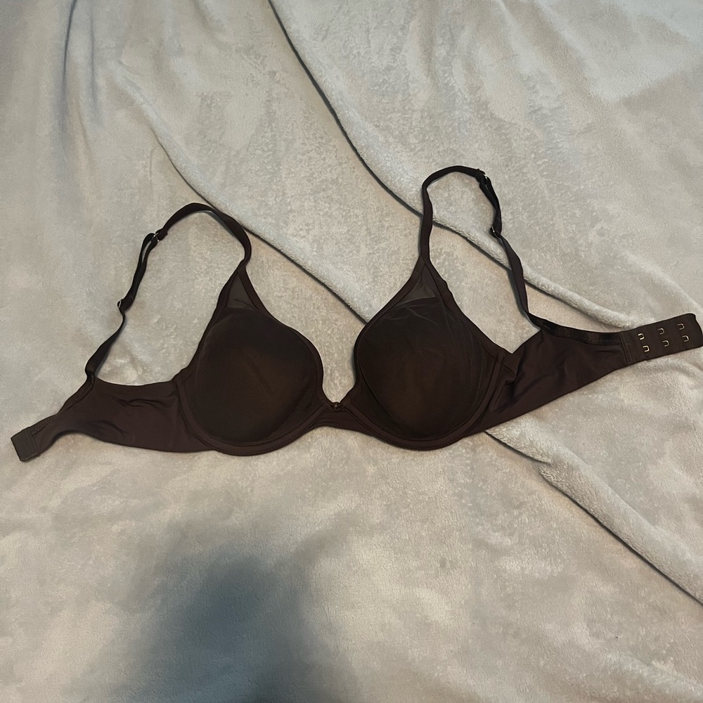ThirdLove purple plunge push up bra - 30D - great condition!